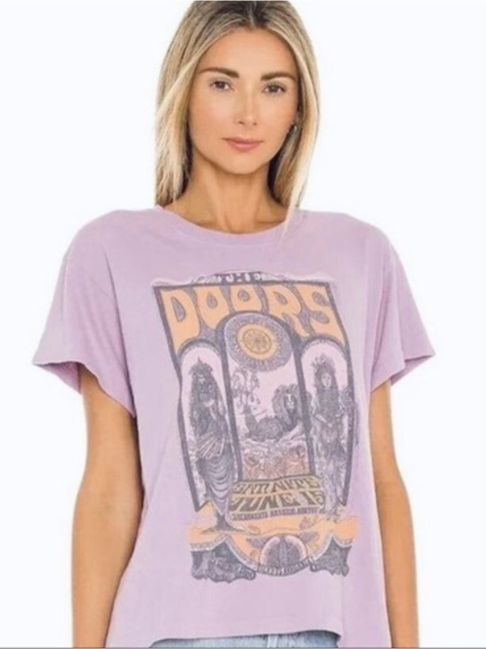 Daydreamer the Doors purple band tshirt